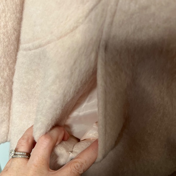 Guess LA Los Angeles Blush Wool Blend Pea Coat NWT Women’s Size XL - Picture 5 of 10